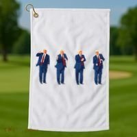 Trump Dance Trump 2024 Golf Towel thumb 1