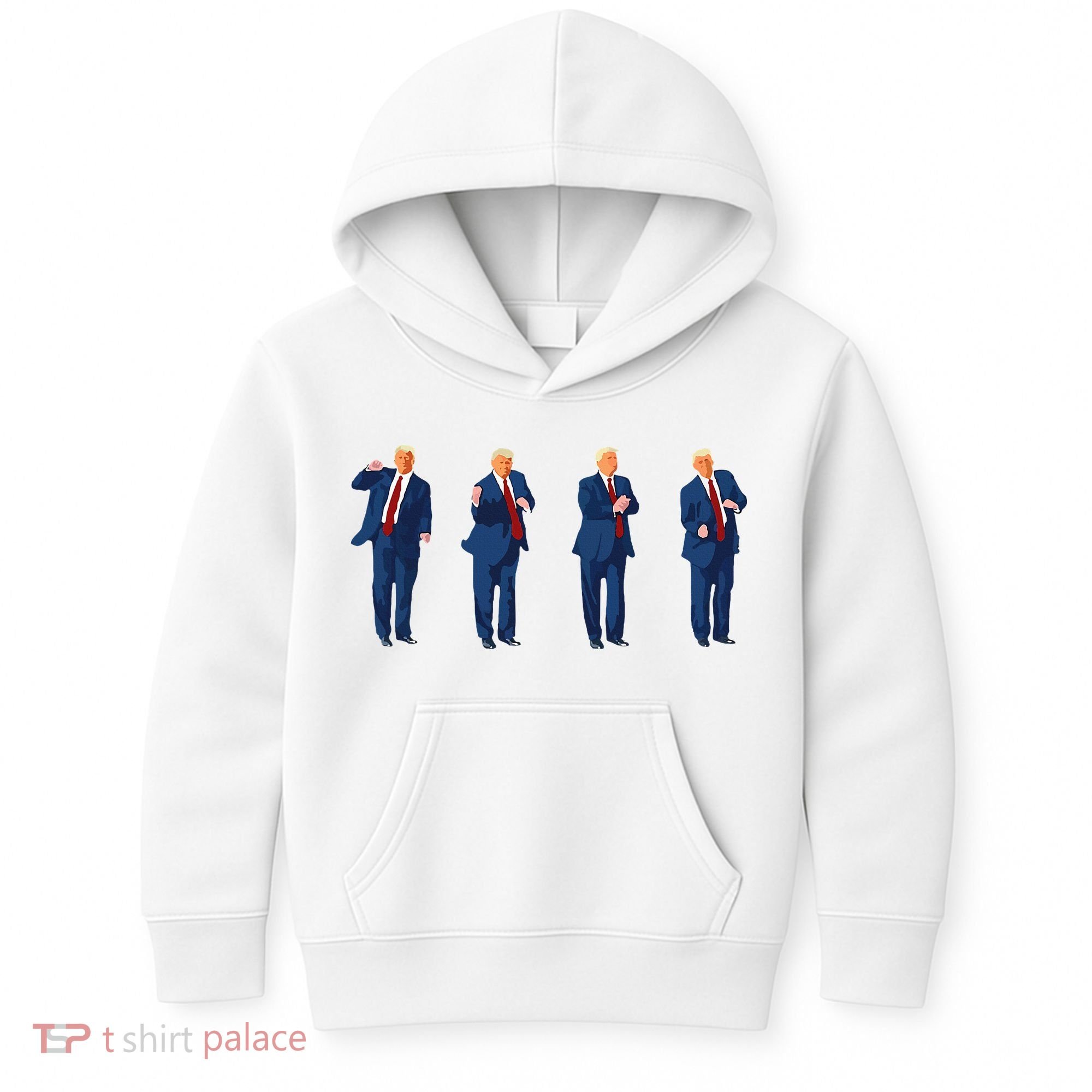 Trump Dance Trump 2024 Kids Hoodie