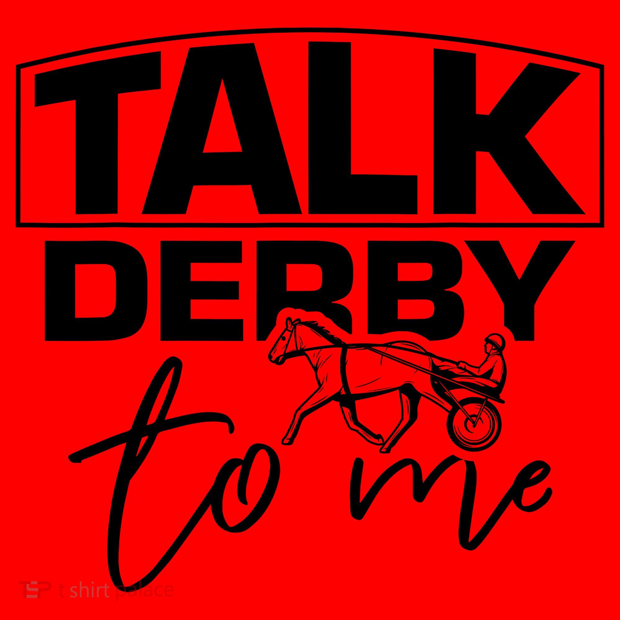 Talk Derby To Me Derby Horse Racing Funny Harness Racing Santa Hat
