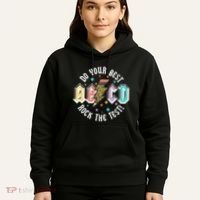 Test Day Teachers Boy Girl Abcd Rock The Test Testing Day Hoodie thumb 5