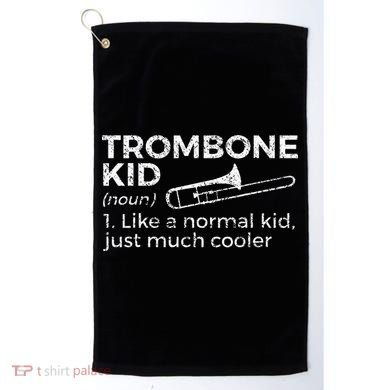 Trombone Definition Trombone Player Golf Towel