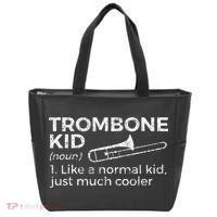 Trombone Definition Trombone Player Tote Bag thumb 0