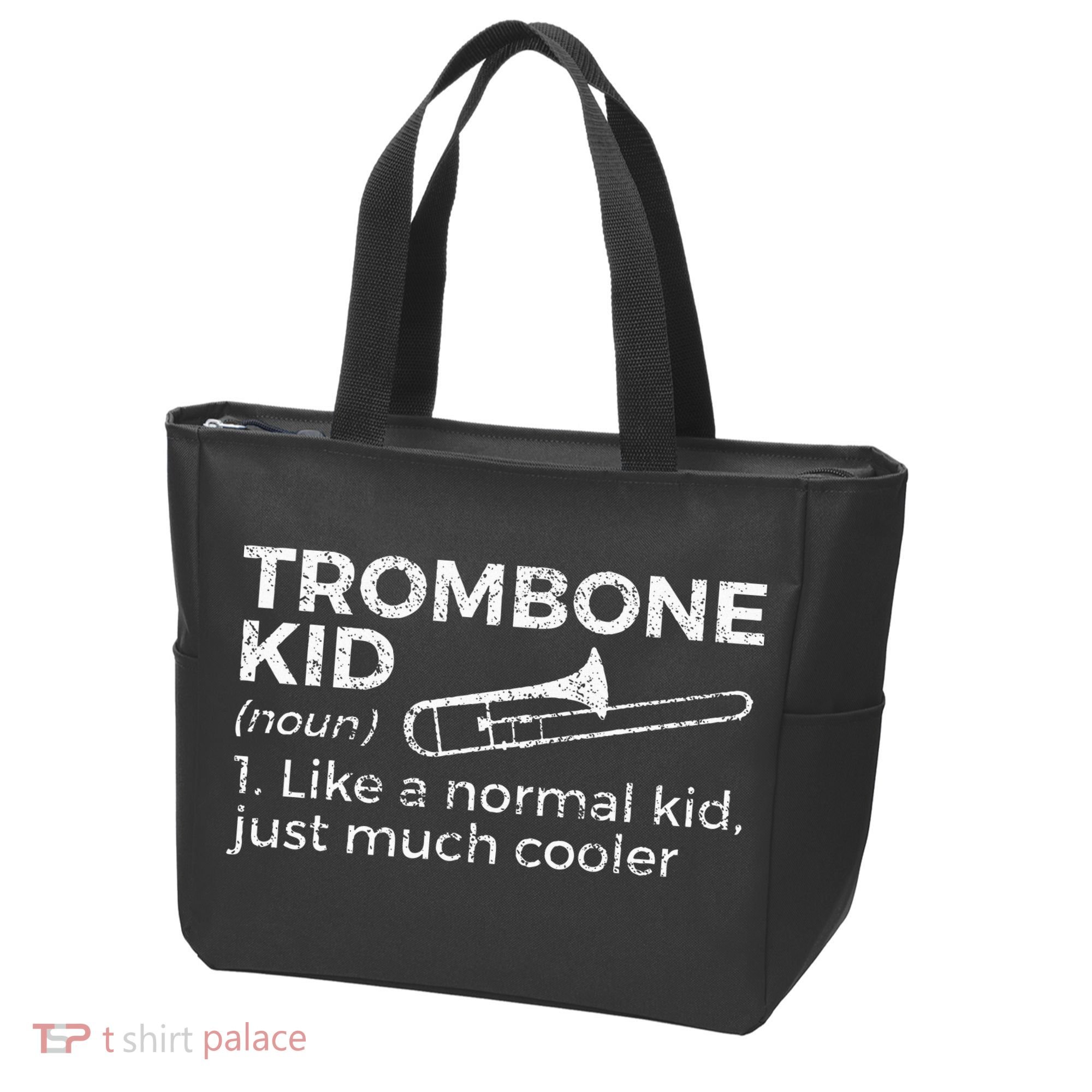 Trombone Definition Trombone Player Tote Bag
