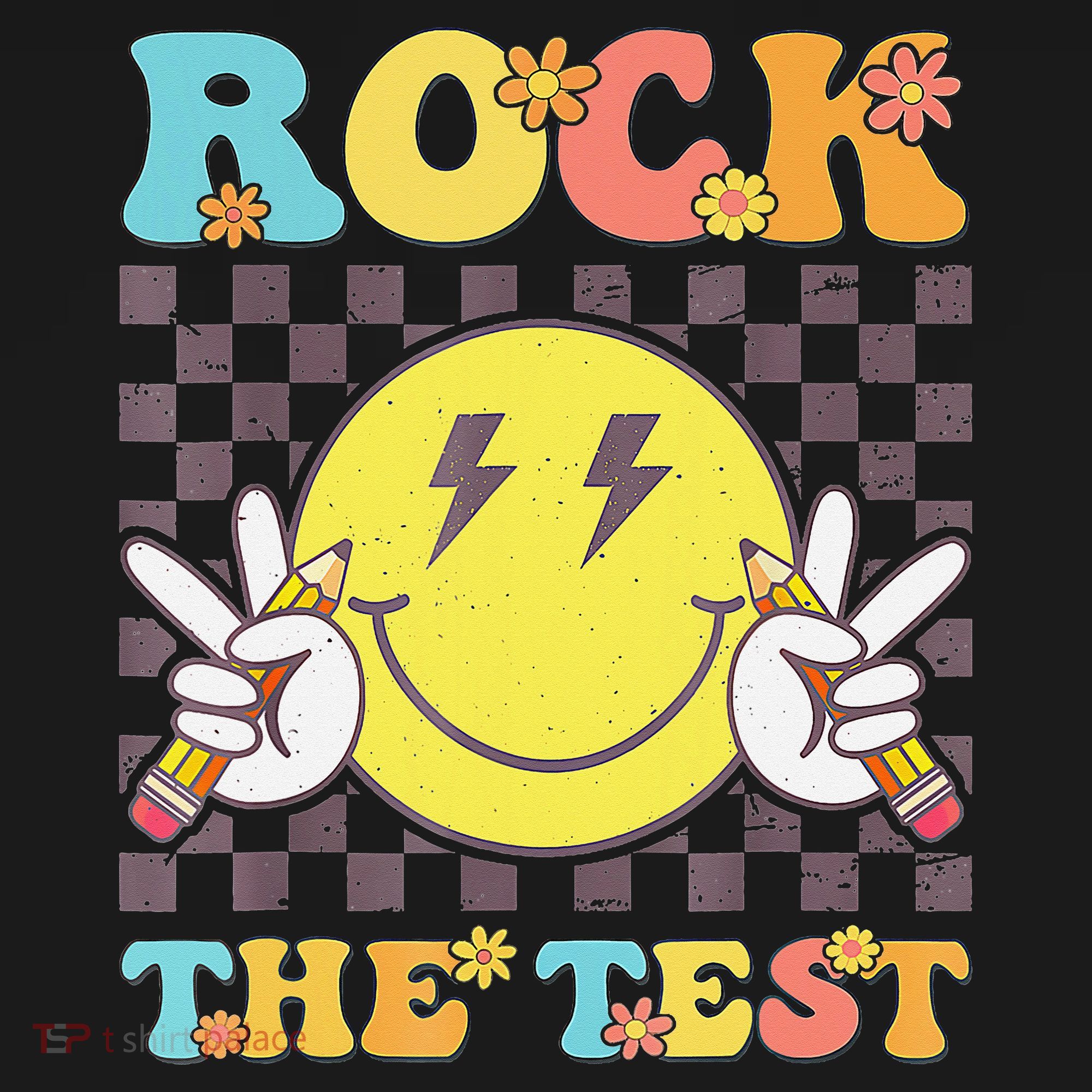 Testing Day Teacher Student Motivational Rock The Test Apron