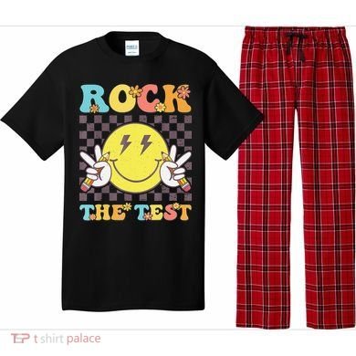 Testing Day Teacher Student Motivational Rock The Test Pajama Set