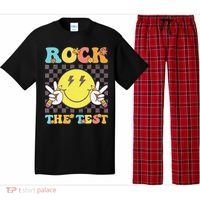 Testing Day Teacher Student Motivational Rock The Test Pajama Set thumb 0
