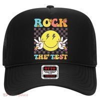 Testing Day Teacher Student Motivational Rock The Test Hat thumb 0