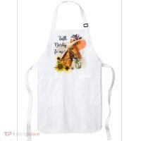 Talk Derby To Me Sunflower Horse Racing Apron thumb 0