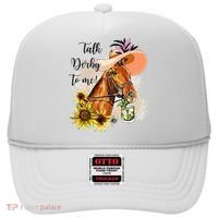 Talk Derby To Me Sunflower Horse Racing Hat thumb 0