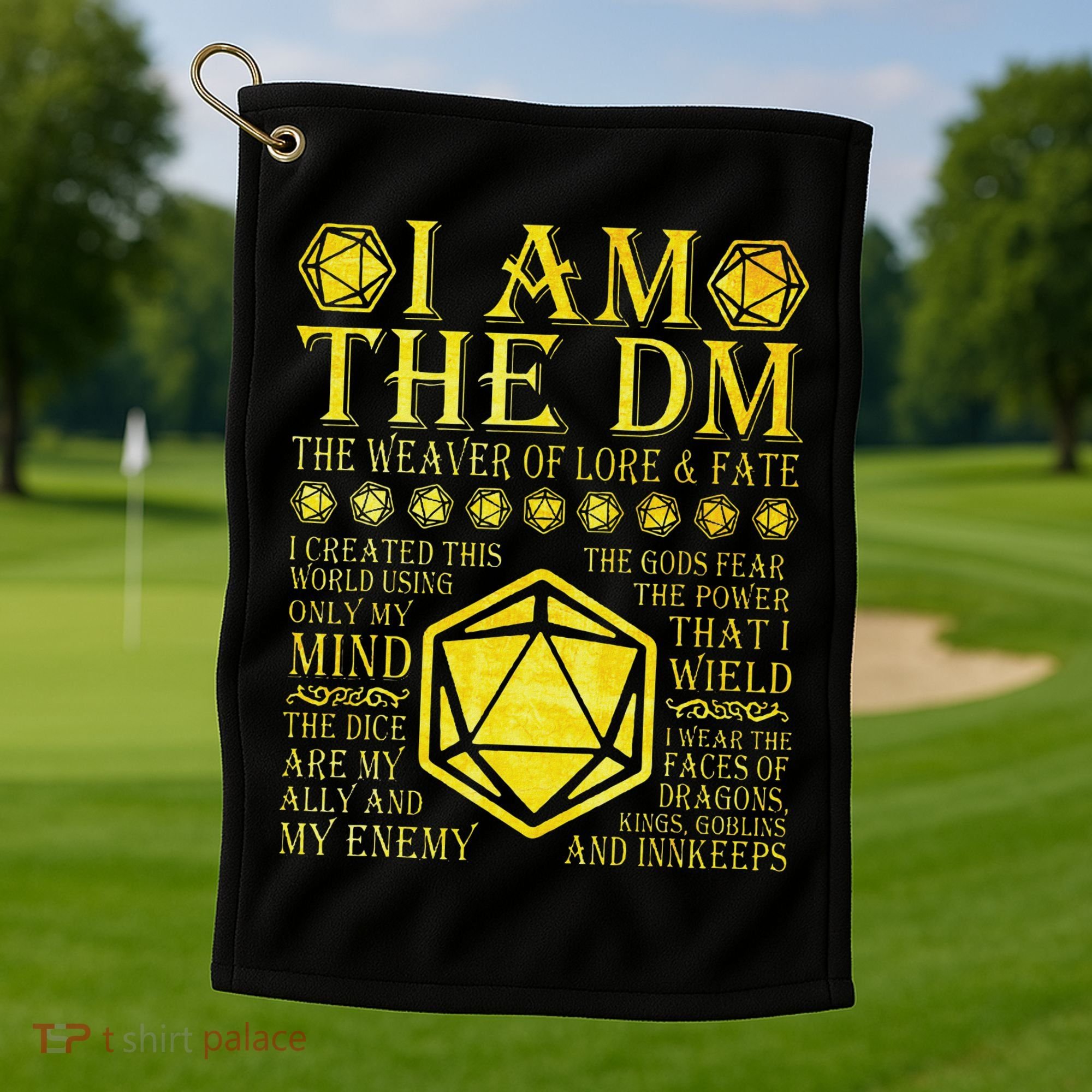 The Dm The Weaver Golf Towel
