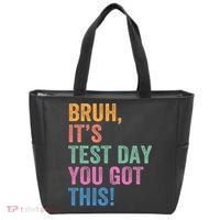 Test Day Teacher Bruh It's Test Day You Got This Funny  Tote Bag thumb 0