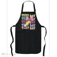 Test Day Testing Teacher Coquette Bow Pencil Apron thumb 0
