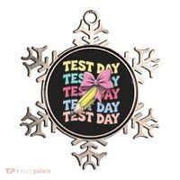 Test Day Testing Teacher Coquette Bow Pencil Ornament thumb 0