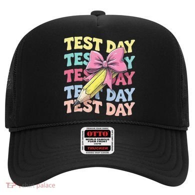 Test Day Testing Teacher Coquette Bow Pencil Hat