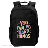 Test Day Teacher You Can Do Hard Things Backpack thumb 0