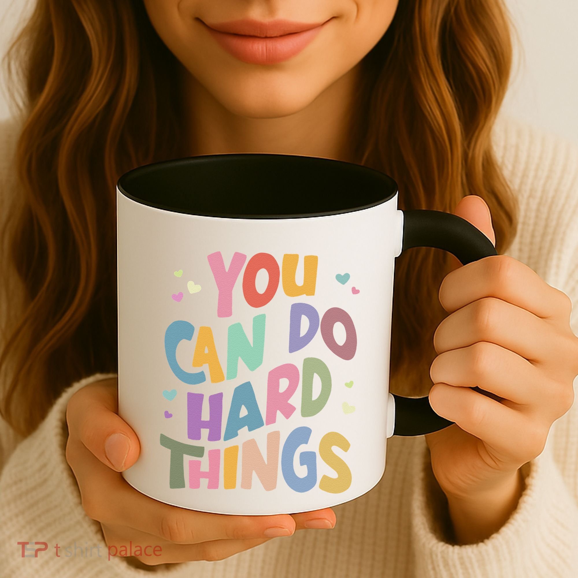 Test Day Teacher You Can Do Hard Things Coffee Mug