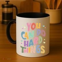 Test Day Teacher You Can Do Hard Things Coffee Mug thumb 4