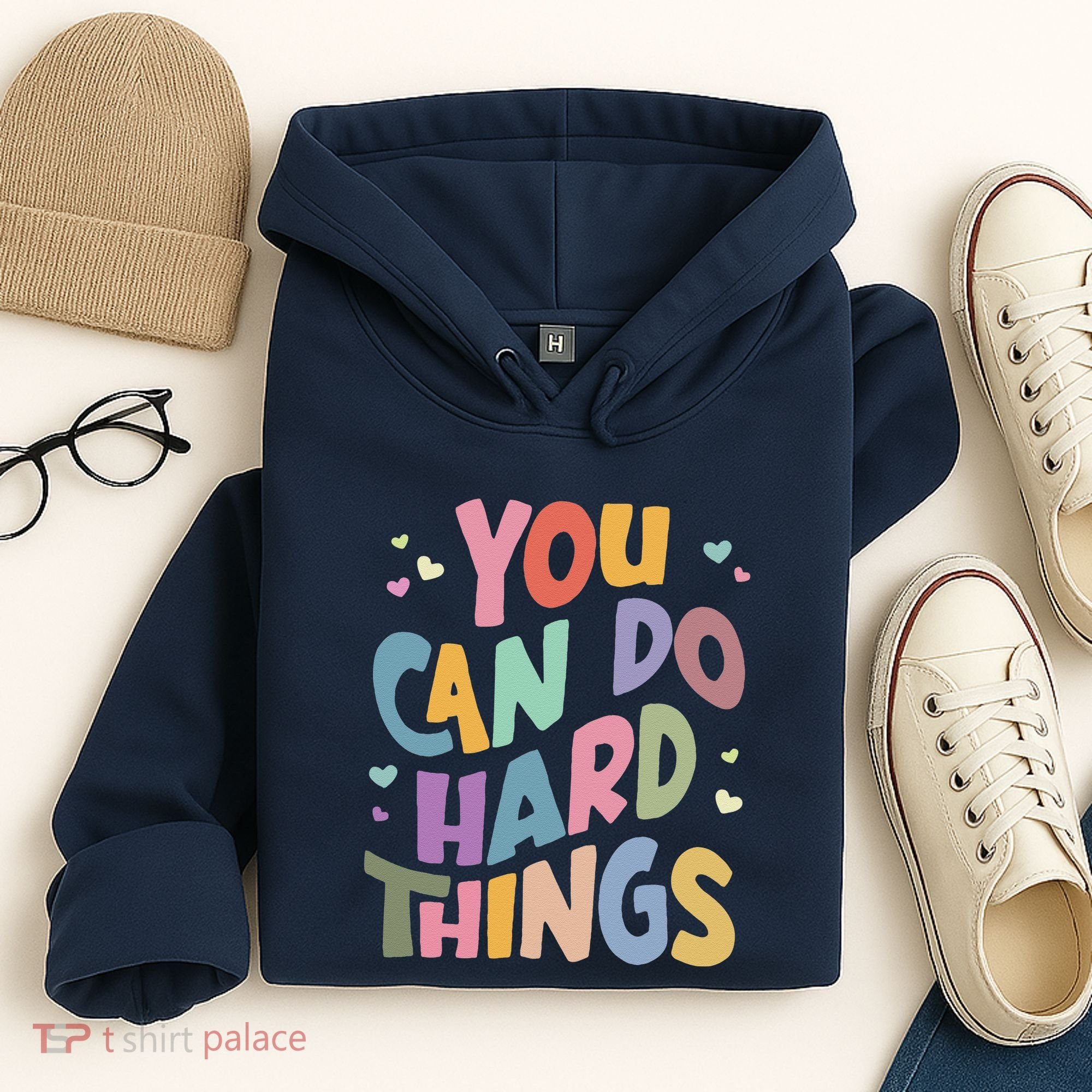 Test Day Teacher You Can Do Hard Things Hoodie