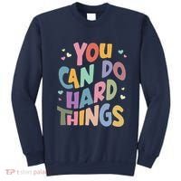 Test Day Teacher You Can Do Hard Things Sweatshirt thumb 0