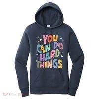 Test Day Teacher You Can Do Hard Things Women's Hoodie thumb 0