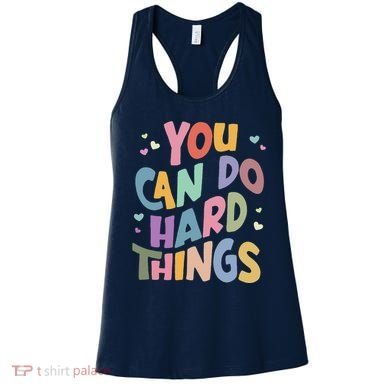 Test Day Teacher You Can Do Hard Things Women's Tank Top