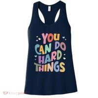 Test Day Teacher You Can Do Hard Things Women's Tank Top thumb 0