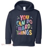 Test Day Teacher You Can Do Hard Things Toddler Hoodie thumb 0
