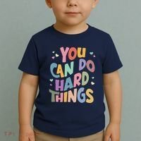 Test Day Teacher You Can Do Hard Things Toddler T-Shirt thumb 2