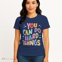 Test Day Teacher You Can Do Hard Things Women's T-Shirt thumb 4
