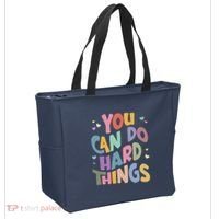Test Day Teacher You Can Do Hard Things Tote Bag thumb 2
