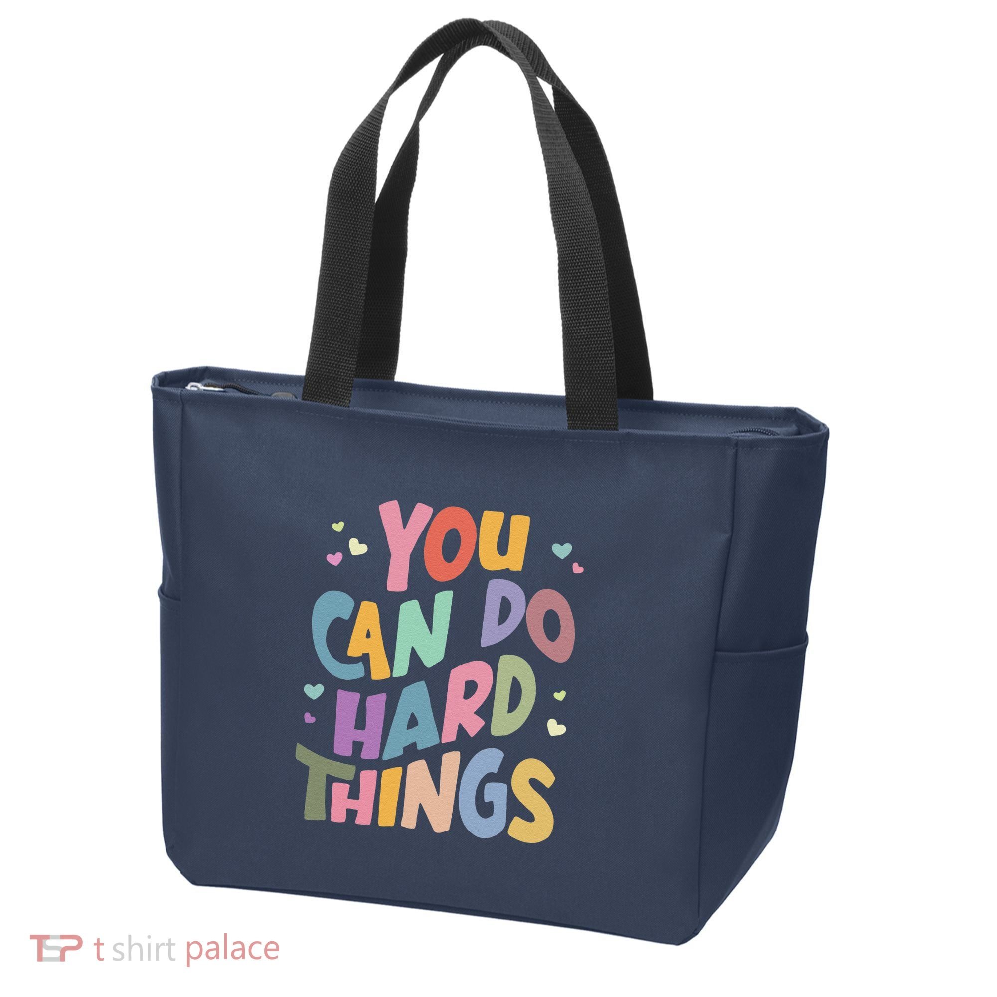 Test Day Teacher You Can Do Hard Things Tote Bag