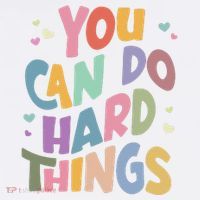 Test Day Teacher You Can Do Hard Things Comfort Colors Garment-Dyed Hooded Sweatshirt thumb 2
