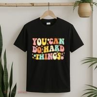 Test Day Teacher You Can Do Hard Things T-Shirt thumb 2