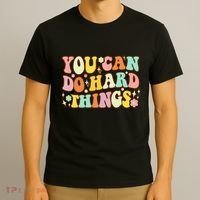 Test Day Teacher You Can Do Hard Things T-Shirt thumb 3