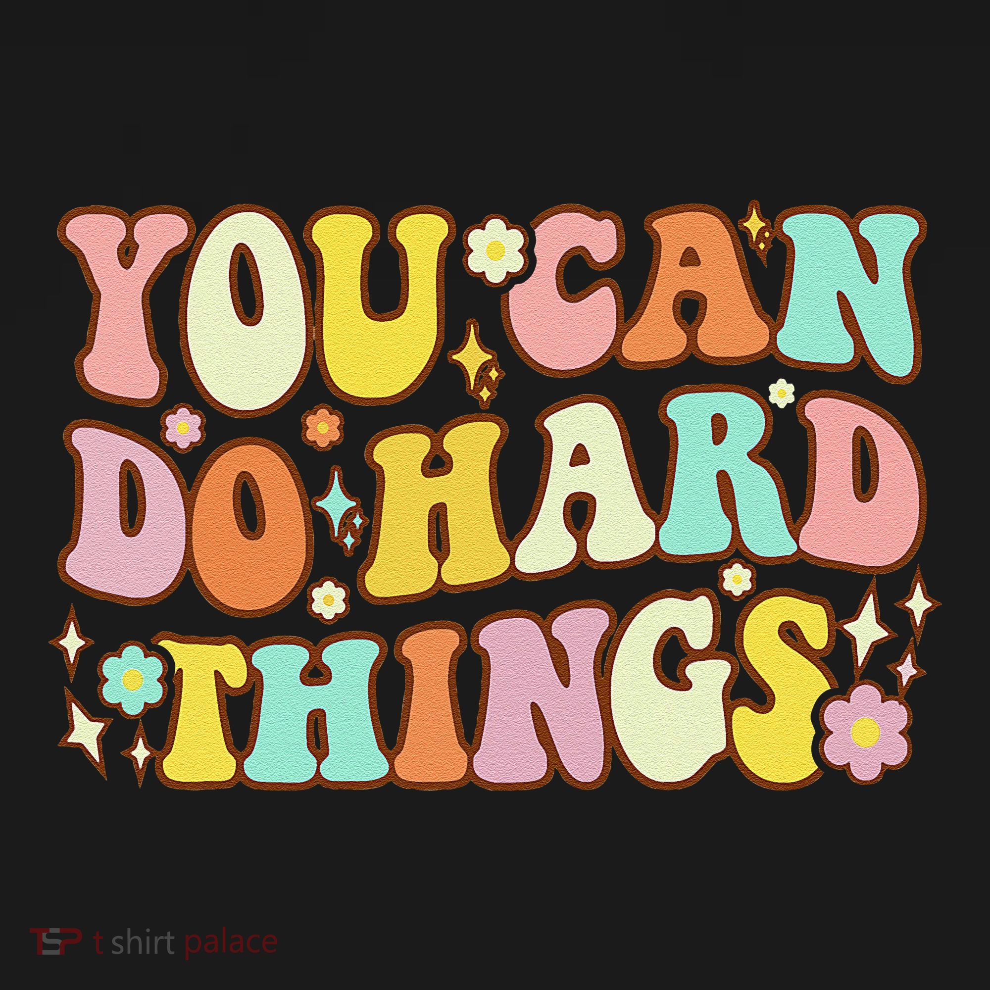 Test Day Teacher You Can Do Hard Things Button