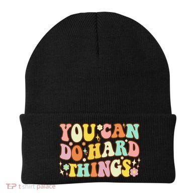 Test Day Teacher You Can Do Hard Things Beanie