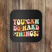 Test Day Teacher You Can Do Hard Things Coaster thumb 0