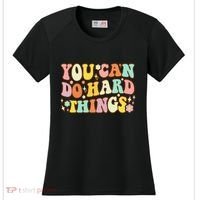 Test Day Teacher You Can Do Hard Things Women's Cooling Performance Crew T-Shirt thumb 0