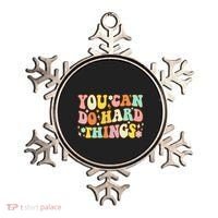Test Day Teacher You Can Do Hard Things Ornament thumb 0