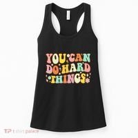 Test Day Teacher You Can Do Hard Things Women's Tank Top thumb 0