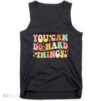Test Day Teacher You Can Do Hard Things Tank Top thumb 0
