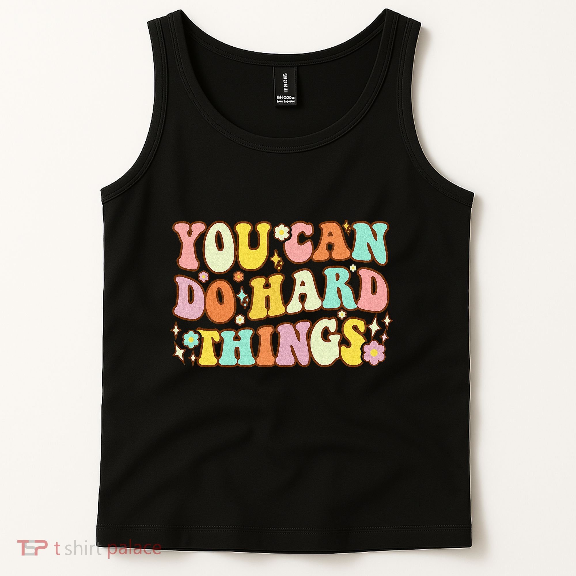 Test Day Teacher You Can Do Hard Things Tank Top