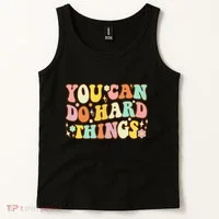 Test Day Teacher You Can Do Hard Things Tank Top thumb 2