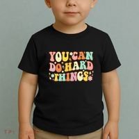 Test Day Teacher You Can Do Hard Things Toddler T-Shirt thumb 2