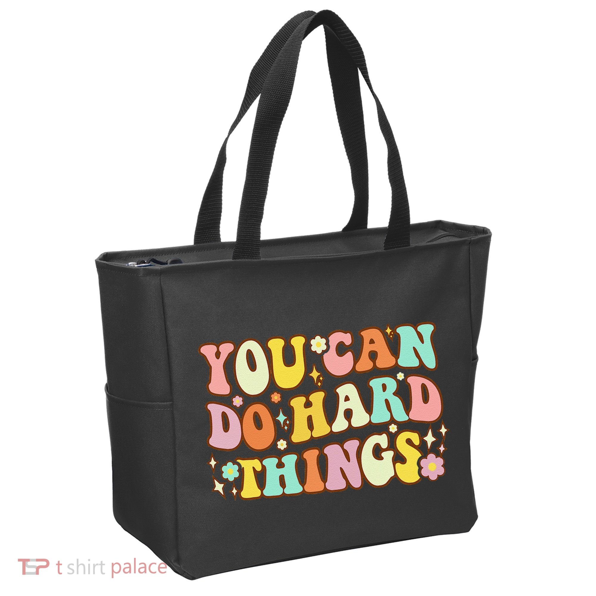 Test Day Teacher You Can Do Hard Things Tote Bag