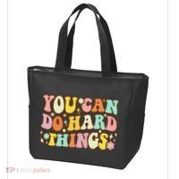 Test Day Teacher You Can Do Hard Things Tote Bag thumb 3