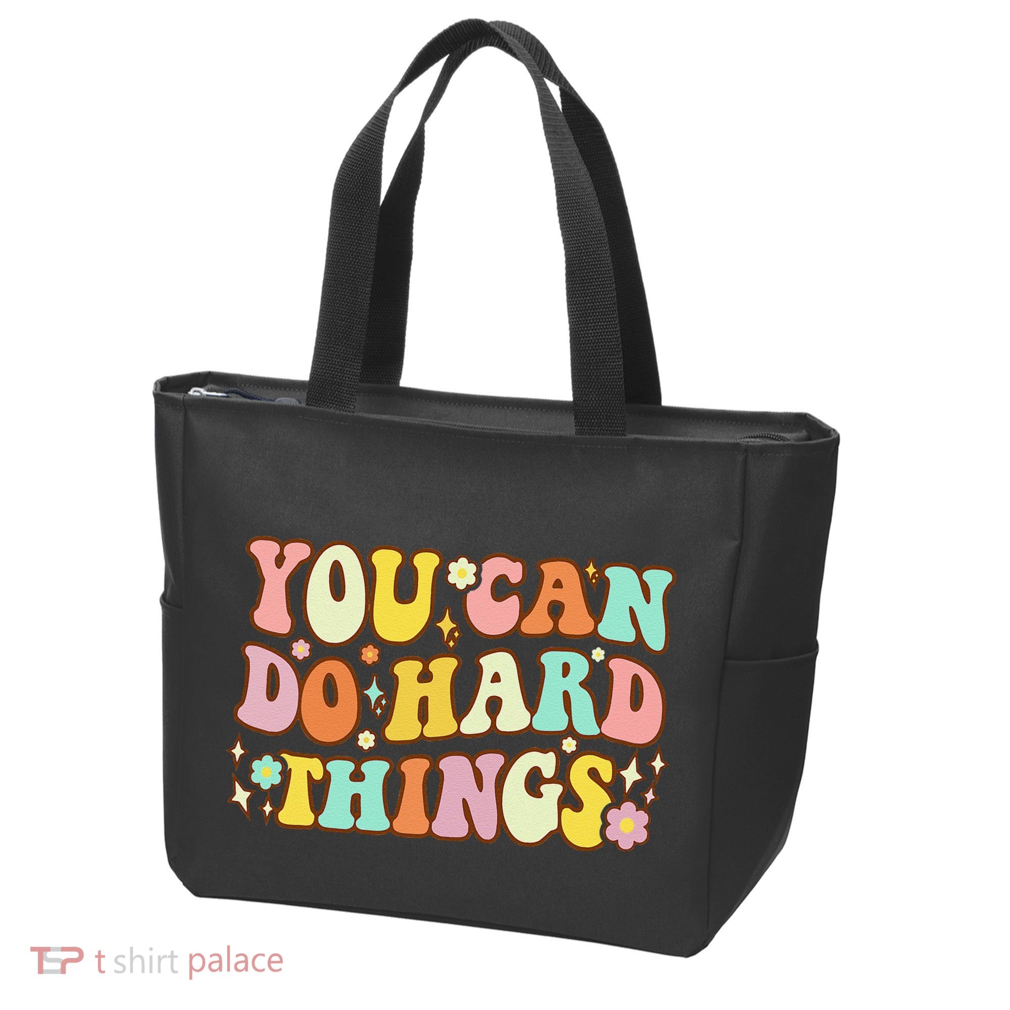 Test Day Teacher You Can Do Hard Things Tote Bag