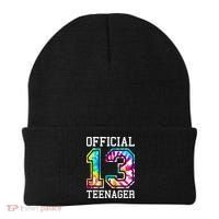 Tie Dye Teenager 13th Birthday Beanie thumb 0