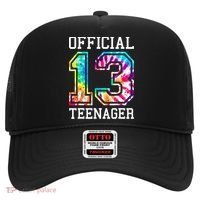 Tie Dye Teenager 13th Birthday Hat thumb 0