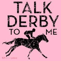 Talk Derby to me I Horse Owner Lover Jockey Coaster thumb 2